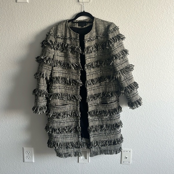 Intermix Fringe Jacket (M) - Picture 7 of 9